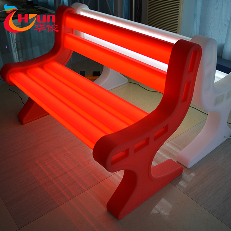 Factory Cheap Hot Outdoor Garden Led Light - Outdoor Illuminated LED Benches Furniture Manufacturer-Huajun – Huajun