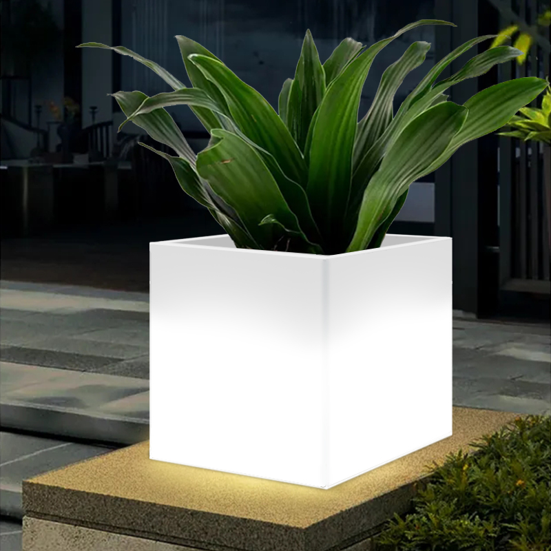 Popular tall illuminated planters | Huajun