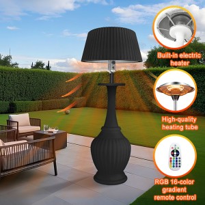 outdoor heters and lights