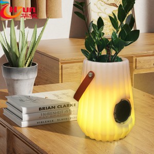 China wholesale Bluetooth Smart Lamp Speaker - Music Flower Pot Bluetooth Speaker Customized Logo-Huajun – Huajun