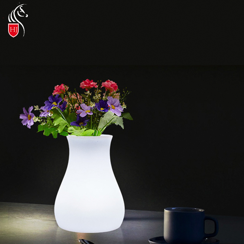 LED illuminated planters with remote control | Huajun