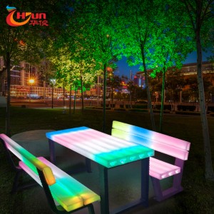 Hot sale Outdoor Solar Garden Light Manufacturers - Simple LED Garden Bench lighting Factory Direct Sale-Huajun – Huajun