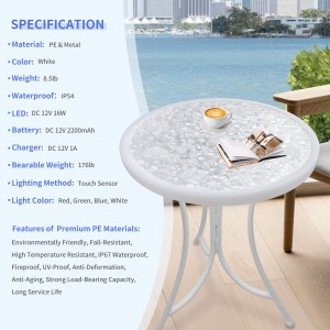 Courtyard LED Table Touch Control Factory Price | Huajun