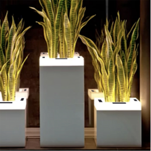 Solar Lights Planters Outdoor Wholesale|Huanjun