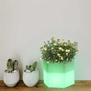 Led Light up Flower Pots Factory Quick Delivery | HUAJUN