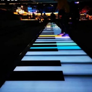 Interactive Piano LED Floor Tile Customized Price |Huajun