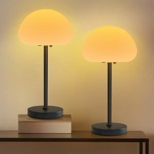 2700k Warm Yellow Courtyard mushroom shaped table lamp |Huajun