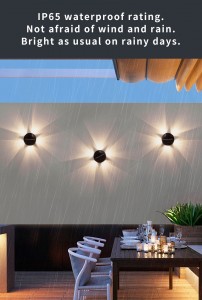 CE&RoHS Outdoor Lighting Waterproof Decorative LED Wall Light Flood Light Manufacturer