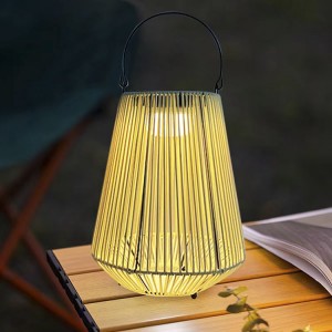 Rattan Solar Garden Lights Waterproof Wholesale | Huajun