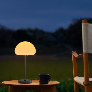 2700k Warm Yellow Courtyard mushroom shaped table lamp |Huajun